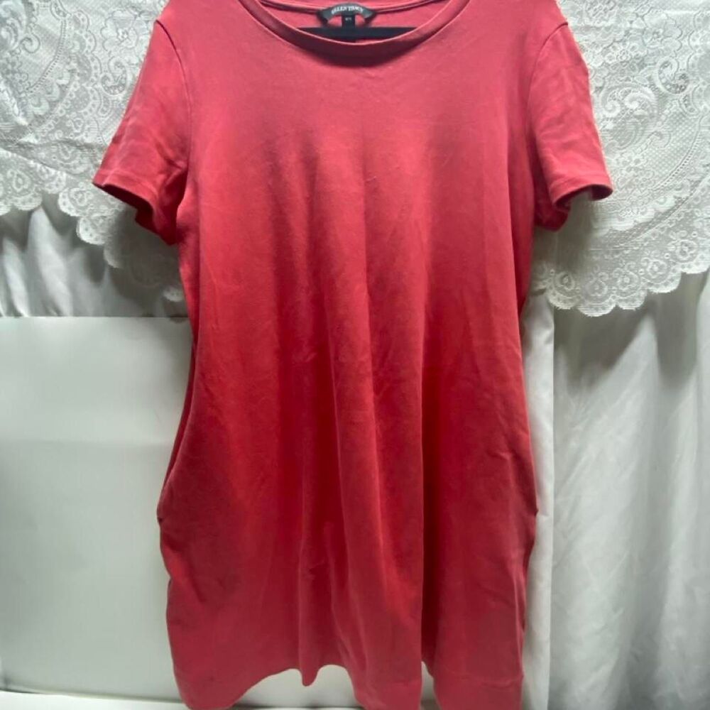 Ellen-tracy Women's Pink and Red Dress
